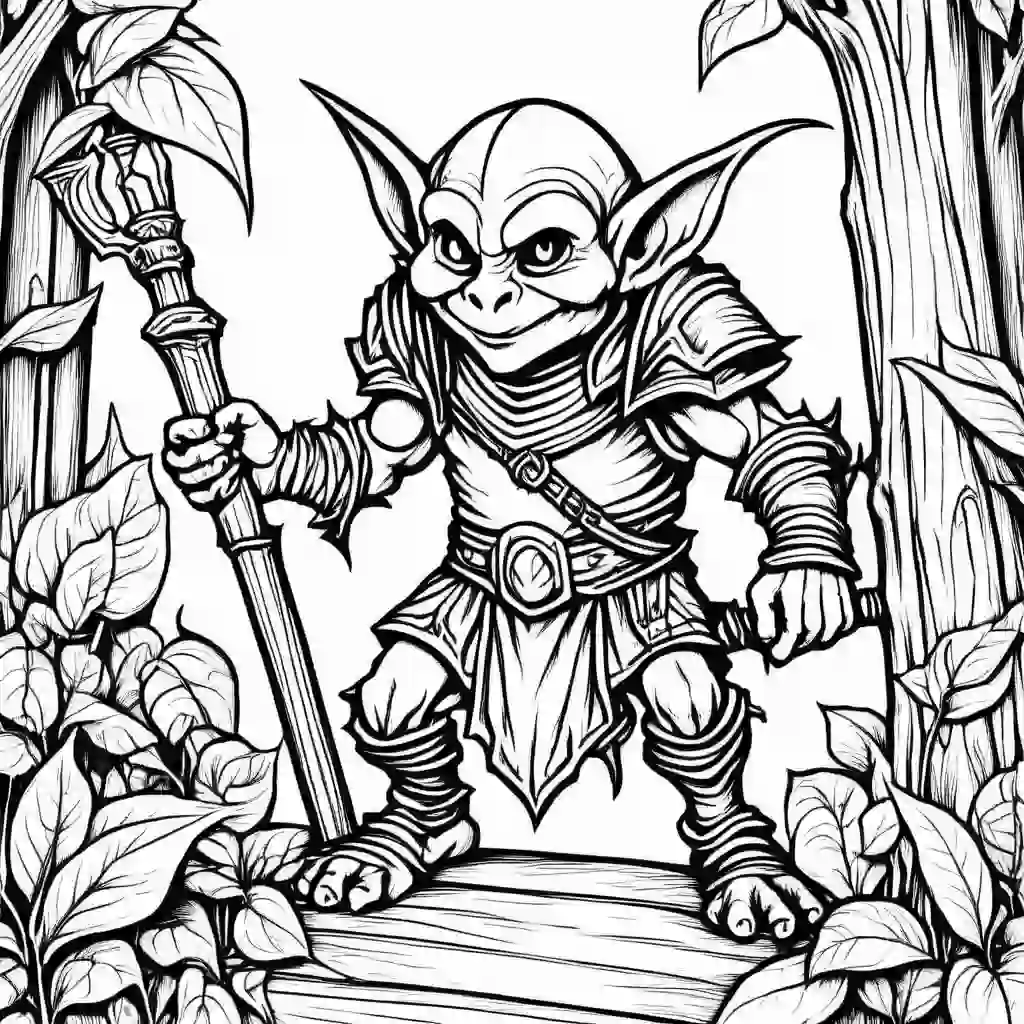 Goblins coloring pages